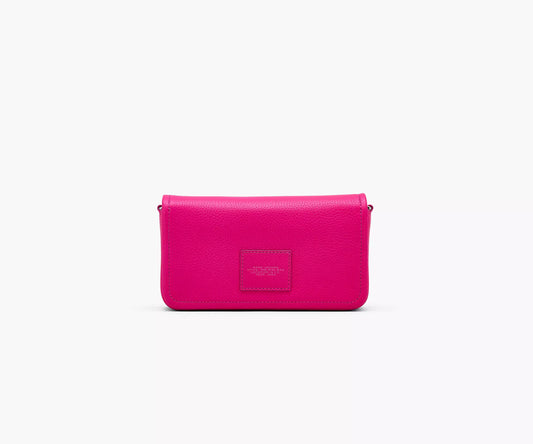 MARC JACOBS THE LEATHER MİNİ BAG HOT PINK - WOMEN