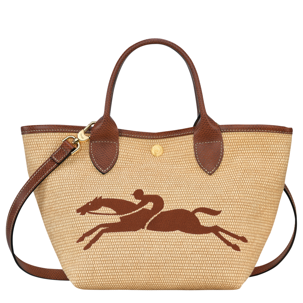 Longchamp Le Panier Pliage Small Basket Bag Brown - Women