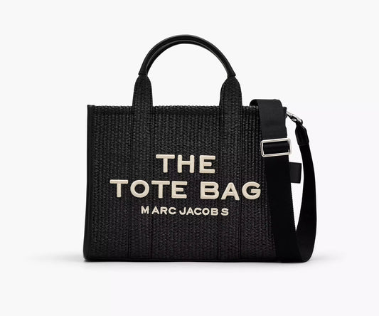 Marc Jacobs The Woven Medium Tote Bag Black - Women