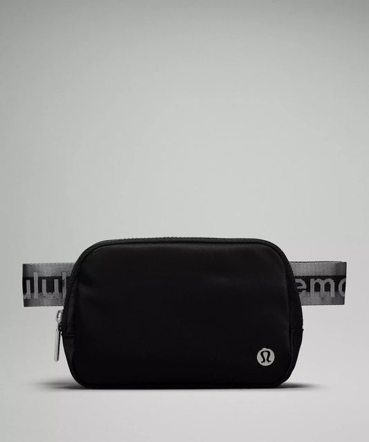 lululemon Everywhere Belt Bag 1L Black Asphalt Grey Vapor - Unisex
