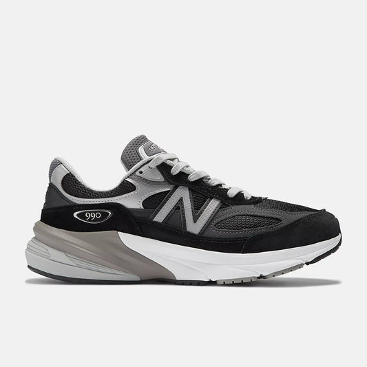 New Balance  Made in USA 990v6 Black with White W990BK6 - Women
