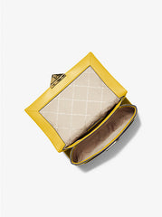 Michael Kors Cece Medium Studded Shoulder Bag Golden Yellow- Women