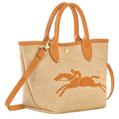 Longchamp Le Panier Pliage Small Basket Bag Apricot - Women