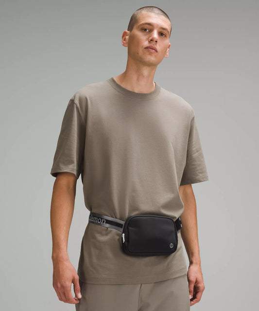 lululemon Everywhere Belt Bag 1L Black Asphalt Grey Vapor - Unisex