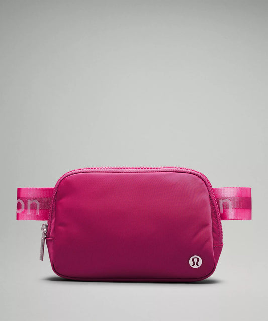 lululemon Everywhere Belt Bag 1L Washed Mauve Sakura Pink White - Unisex