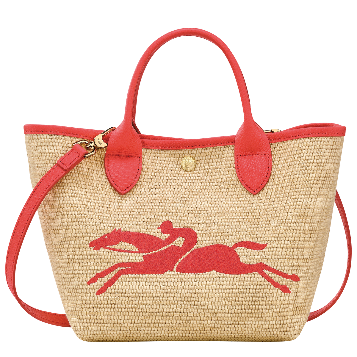 Longchamp Le Panier Pliage Small Basket Bag Strawberry - Women