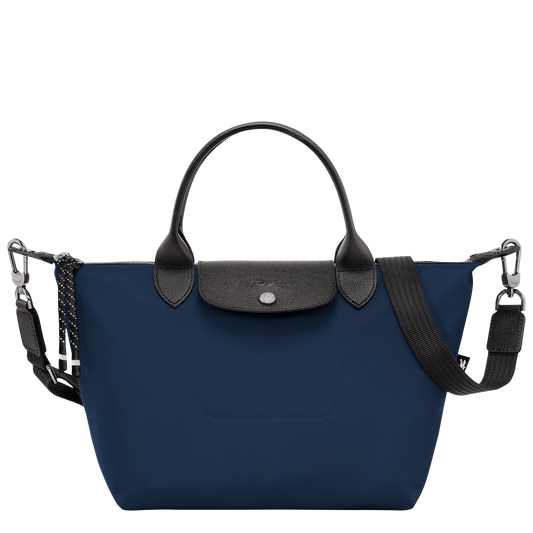 Longchamp Le Pliage Energy Small Handbag Navy Recycled Canvas - Women
