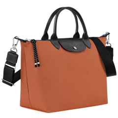 Longchamp Le Pliage Energy Large Handbag Sienna Recycled Canvas - Women