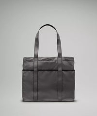 lululemon Daily Multi Pocket Tote Bag 20L Traverse Grey Black - Unisex