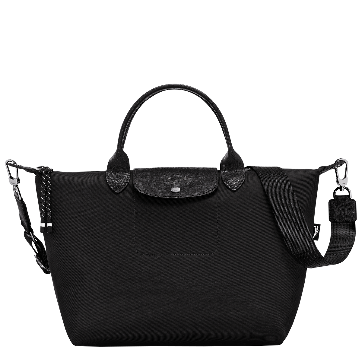 Longchamp Le Pliage Energy Large Handbag Black Recycled Canvas - Women