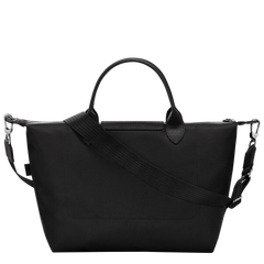 Longchamp Le Pliage Energy Large Handbag Black Recycled Canvas - Women