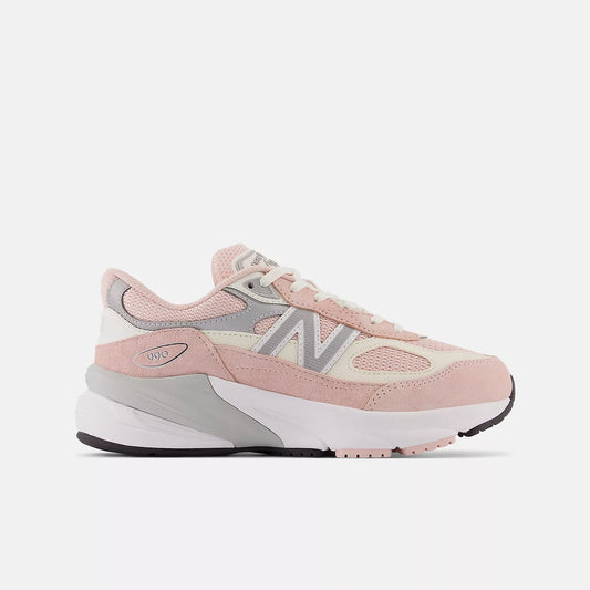 New Balance FuelCell 990v6 Pink haze with white Junior GC990PK6