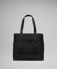 lululemon Daily Multi Pocket Tote Bag 20L Black - Unisex