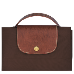 Longchamp Le Pliage Original Small Briefcase Ebony - Women