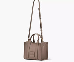 Marc Jacobs The Leather Medium Tote Bag Cement - Women