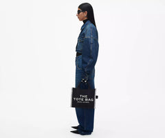Marc Jacobs The Jacquard Medium Tote Bag Black - Women