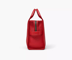 Marc Jacobs The Leather Medium Tote Bag True Red - Women