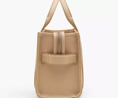 Marc Jacobs The Leather Small Tote Bag Camel - Women