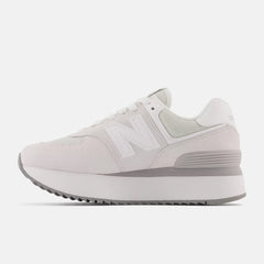 New Balance 574+ Reflection with Rain Cloud and White WL574ZSC - Women