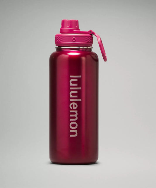 lululemon Back to Life Sport Bottle 32oz Shine Vintage Rose - Unisex