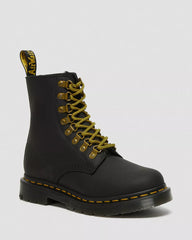 Dr. Martens 1460 Pascal Wintergrip Leather Ankle Boots Unisex - Black/Snowplow