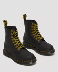 Dr. Martens 1460 Pascal Wintergrip Leather Ankle Boots Unisex - Black/Snowplow