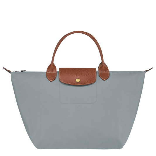Longchamp Le Pliage Original Medium Handbag Steel - Women