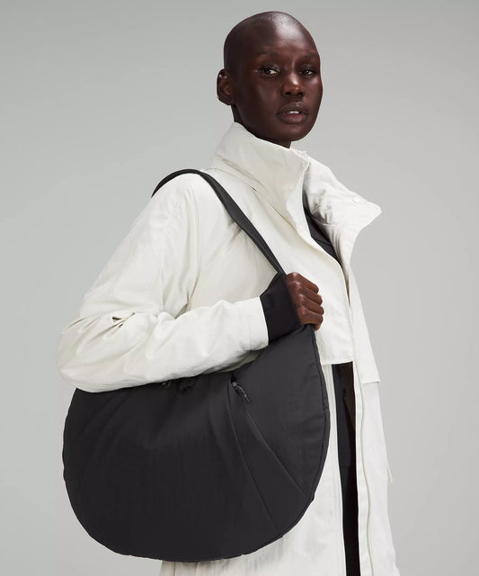 lululemon Pleated Shoulder Bag 10L Black - Women