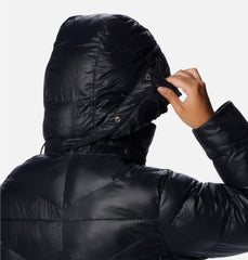 Columbia Peak to Park II Insulated Hooded Jacket Black Gunmetal - Women