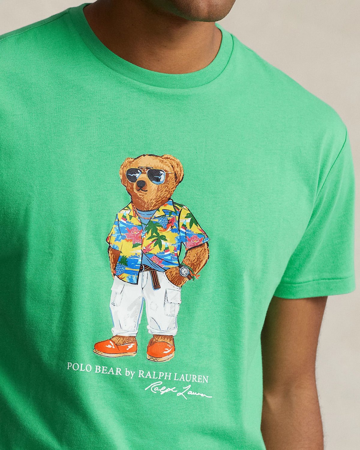 Polo Ralph Lauren Classic Fit Polo Bear Jersey T-Shirt - Men