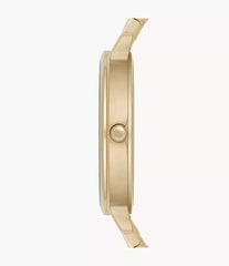 Emporio Armani Two-Hand Gold-Tone Stainless Steel Watch - Women